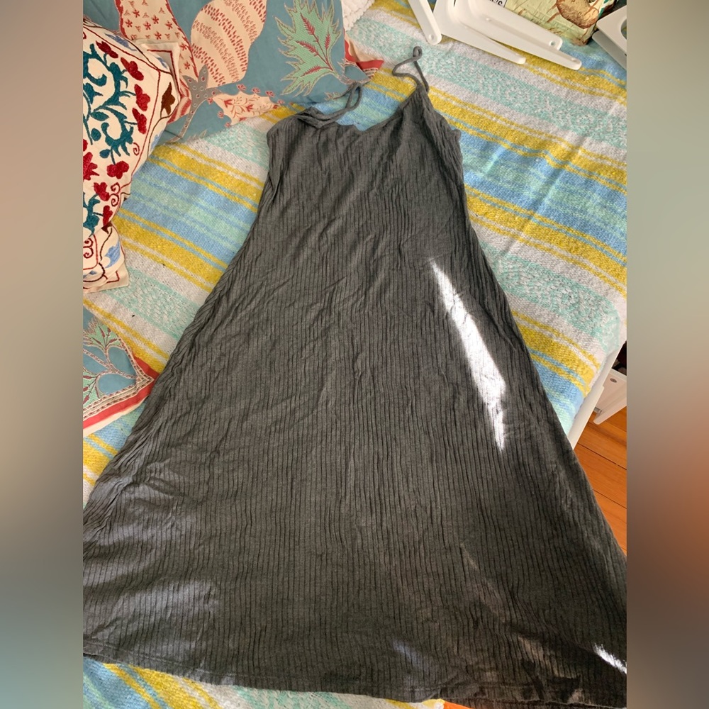Grey knit midi Reformation dress Size M